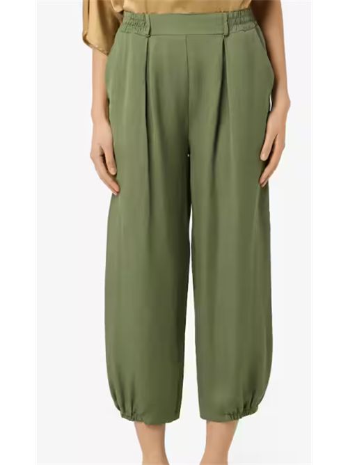 Pantalone taglio uovo Manila Grace MANILA GRACE | P086RUMG163